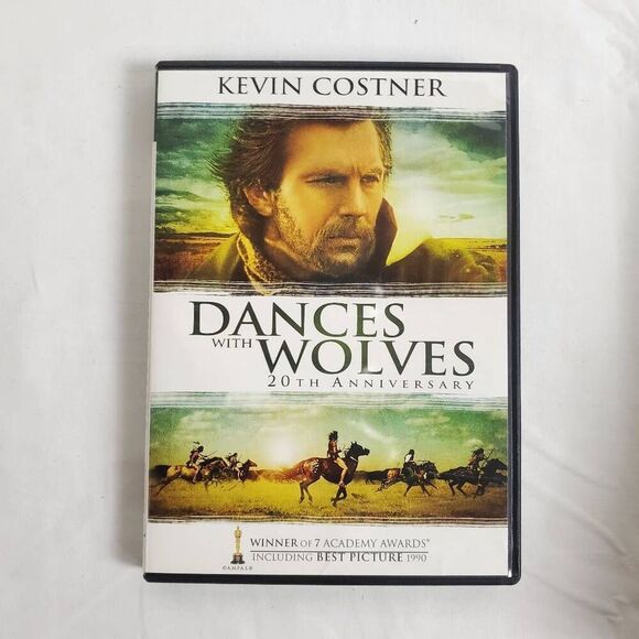Dances with Wolves DVD 20th Anniversary Kevin Costner Best Picture 1990 - Picture 1 of 3